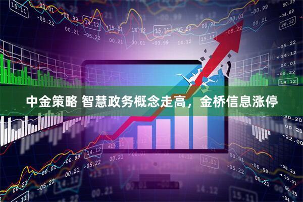 中金策略 智慧政务概念走高，金桥信息涨停