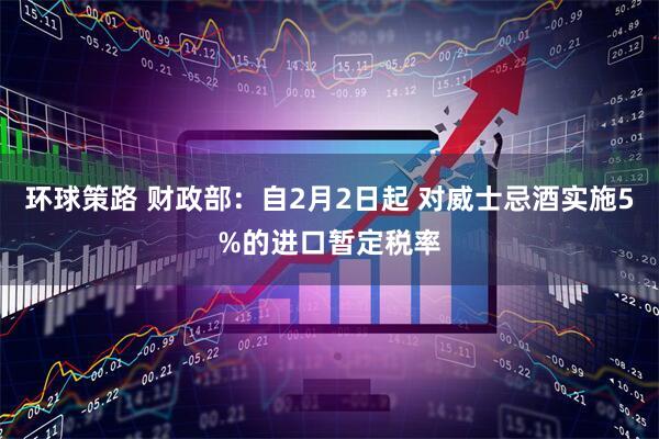 环球策路 财政部：自2月2日起 对威士忌酒实施5%的进口暂定税率